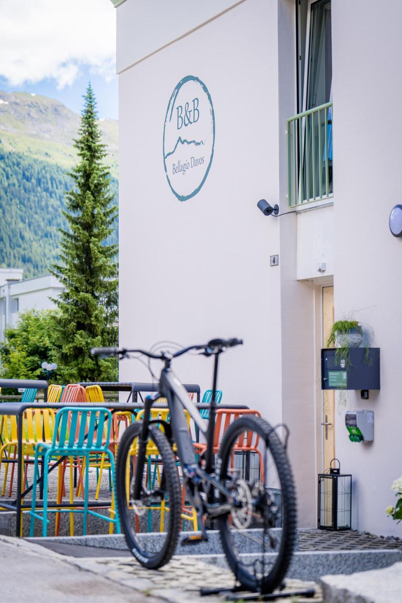B&B Bellagio Davos Bagian luar foto